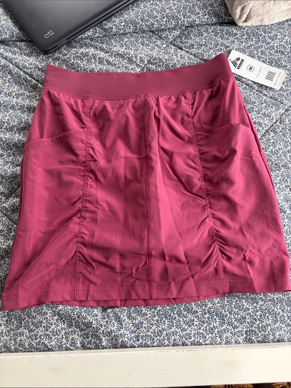 RBX Raspberry Pink Athletic Skort - Picture 5 of 10